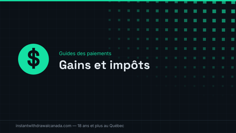Les Gains de Casino Sont-ils Imposables au Canada ?